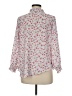 Jon & Anna 100% Polyester Floral Ivory Long Sleeve Blouse Size M - photo 2