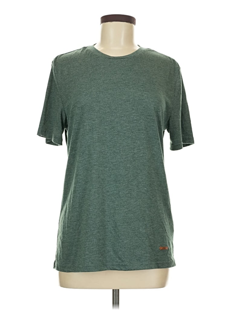 Pre-owned Shein Short Sleeve T-shirt In Green
