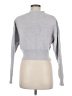 Babaton 100% Wool Gray Wool Cardigan Size M - photo 2