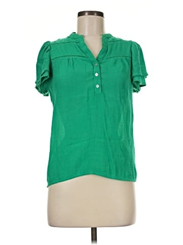 NANETTE Nanette Lepore Short Sleeve Blouse (view 1)