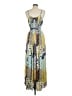 Current Air 100% Polyester Yellow Casual Dress Size M - photo 2