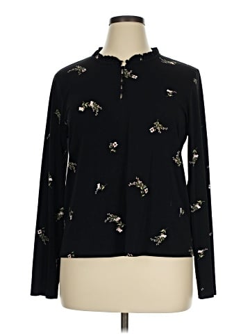 CeCe Long Sleeve Blouse (view 1)