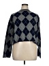 Edikted 100% Cotton Argyle Gray Pullover Sweater Size XL - photo 1