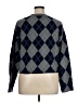 Edikted 100% Cotton Argyle Gray Pullover Sweater Size XL - photo 2