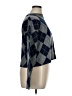 Edikted 100% Cotton Argyle Gray Pullover Sweater Size XL - photo 4