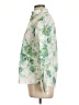 Lands' End Floral Green Long Sleeve Blouse Size 12 - photo 5