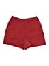 Talbots 100% Cotton Solid Red Cargo Shorts Size 16 - photo 2