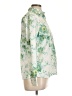 Lands' End Floral Green Long Sleeve Blouse Size 12 - photo 4