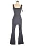 T/S by Thrive Solid Gray Jumpsuit Size L - photo 1