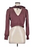 Cushnie Et Ochs Burgundy Pullover Sweater Size M - photo 1