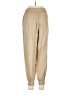 Ann Taylor 100% Lyocell Solid Tan Casual Pants Size L - photo 2