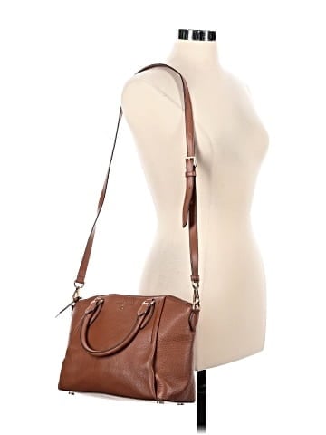 MICHAEL Michael Kors Leather Satchel (view 2)