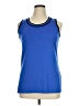 misook Blue Sleeveless Top Size XL - photo 1