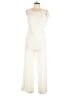 Max Mara Solid Ivory Jumpsuit Size 12 - photo 1