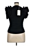 Ulla Johnson 100% Cotton Black Short Sleeve Top Size XL - photo 2
