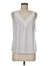 Melanie Lyne 100% Polyester Silver Sleeveless Blouse Size M - photo 1