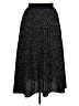 motionwear 100% Polyester Polka Dots Black Casual Skirt Size XL - photo 1