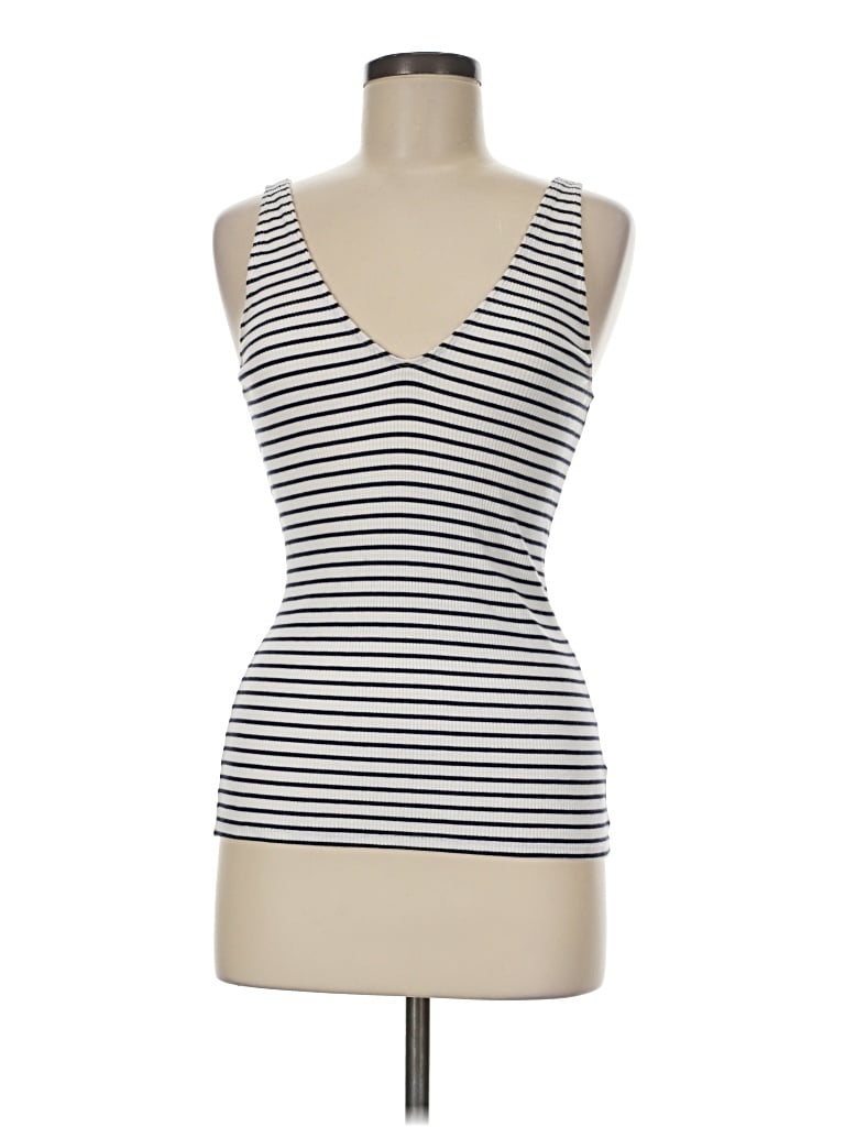 Pre-owned Express One Eleven Sleeveless Top Ivory Sweetheart Neckline Tops
