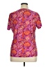 Chaps Paisley Purple Short Sleeve Blouse Size 1X - photo 2