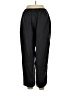 Flax 100% Linen Chevron-herringbone Black Track Pants Size 14 (L) - photo 2