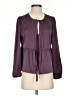 A New Day 100% Polyester Purple Long Sleeve Blouse Size S - photo 1