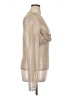 Anthropologie Metallic Gold Long Sleeve Top Size XL - photo 4