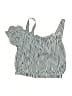 Habitual Blue Ivory Swimsuit Top Size 10 - photo 2