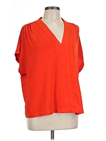 A New Day Short Sleeve Blouse (view 1)