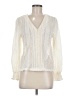 Easy Clothes Ivory Long Sleeve Blouse Size Med - Lg - photo 1