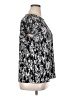 Anne Klein Silver Short Sleeve Blouse Size XL - photo 4