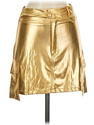 Assorted Brands Faux Leather Skirt (view 1)