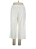J.Jill 100% Linen White Linen Pants Size 16 Petite - photo 2