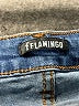Flamingo Hearts Blue Jeans Size S - photo 4