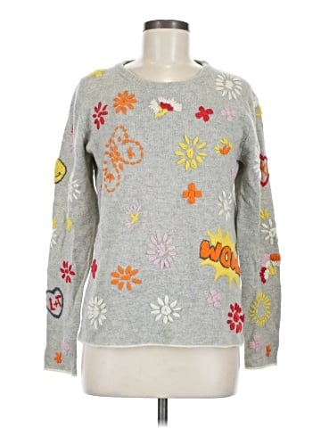 Label + Thread Wool Pullover Sweater (view 1)
