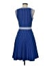 Milly Tweed Blue Cocktail Dress Size M - photo 2