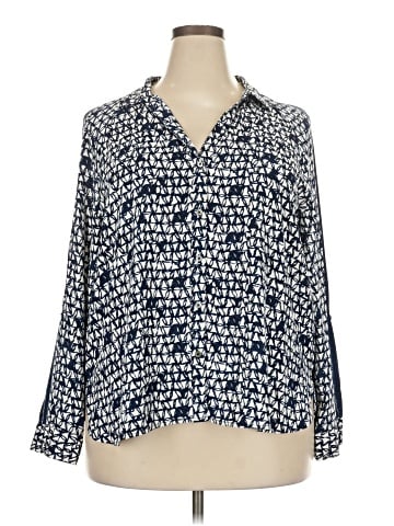Nic + Zoe Long Sleeve Blouse (view 1)