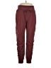 Athleta Solid Burgundy Track Pants Size 14 (tall) - photo 1