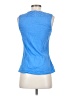 Debbie Morgan Blue Sleeveless Blouse Size S - photo 2