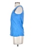 Debbie Morgan Blue Sleeveless Blouse Size S - photo 5