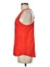 Joie 100% Silk Red Sleeveless Silk Top Size M - photo 5