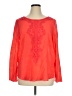 Spense Red Long Sleeve Blouse Size XL - photo 1