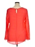 Spense Red Long Sleeve Blouse Size XL - photo 2