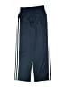 Adidas 100% Polyester Blue Track Pants Size 8 - photo 2