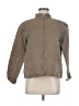 Eileen Fisher 100% Cotton Solid Tan Jacket Size M - photo 1