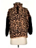 THML Animal Print Brown Pullover Sweater Size XS - photo 1