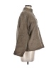 Eileen Fisher 100% Cotton Solid Tan Jacket Size M - photo 4