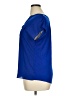 INC International Concepts 100% Polyester Blue Short Sleeve Blouse Size 0X - photo 5
