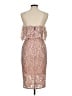 Nicholas 100% Polyester Pink Cocktail Dress Size 6 - photo 2