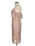 Nicholas 100% Polyester Pink Cocktail Dress Size 6 - photo 5