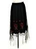 Millenium 100% Polyester Hearts Black Formal Skirt Size S - photo 1